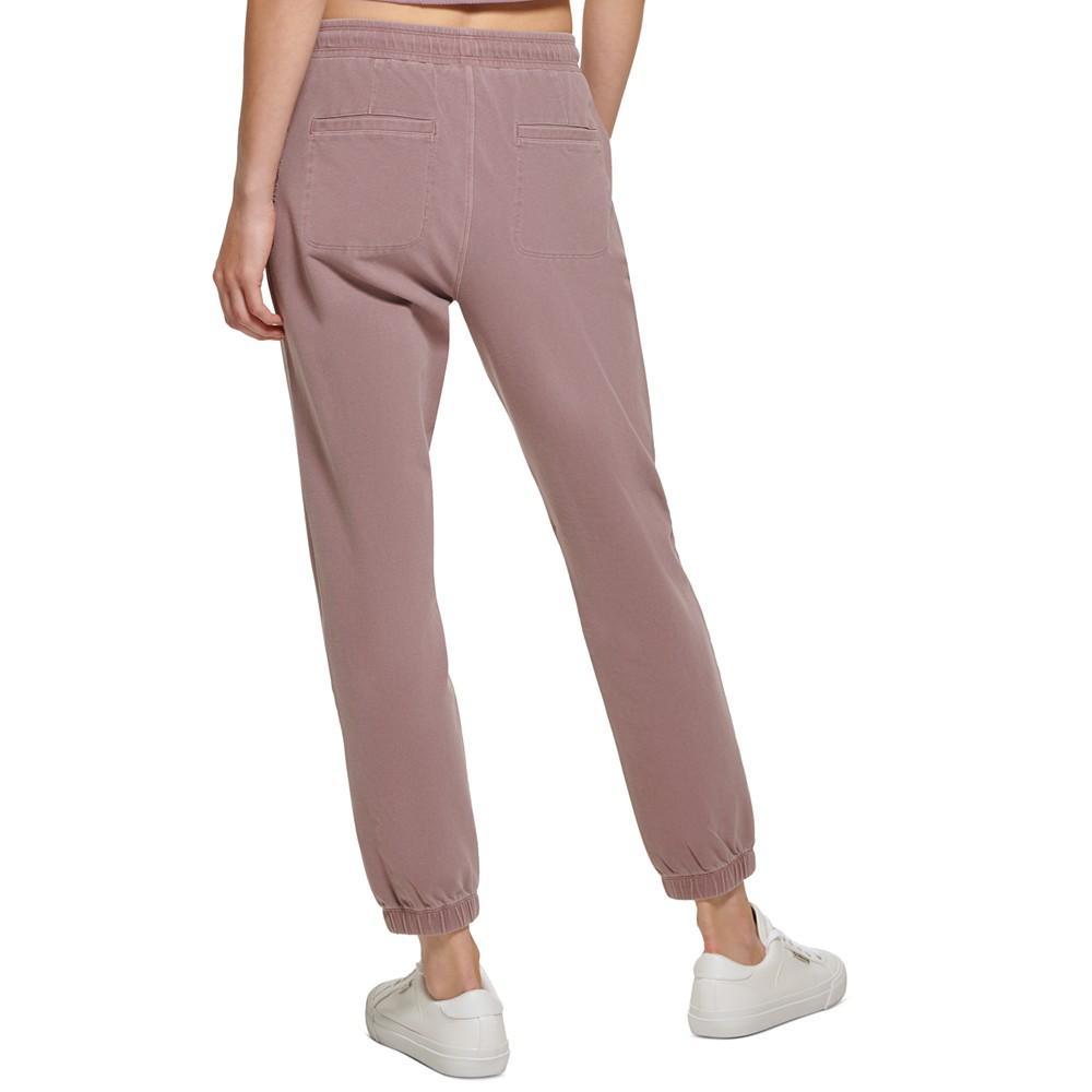 商品Calvin Klein|Women's Garment Dye Smocked Waist Joggers,价格¥401,第4张图片详细描述