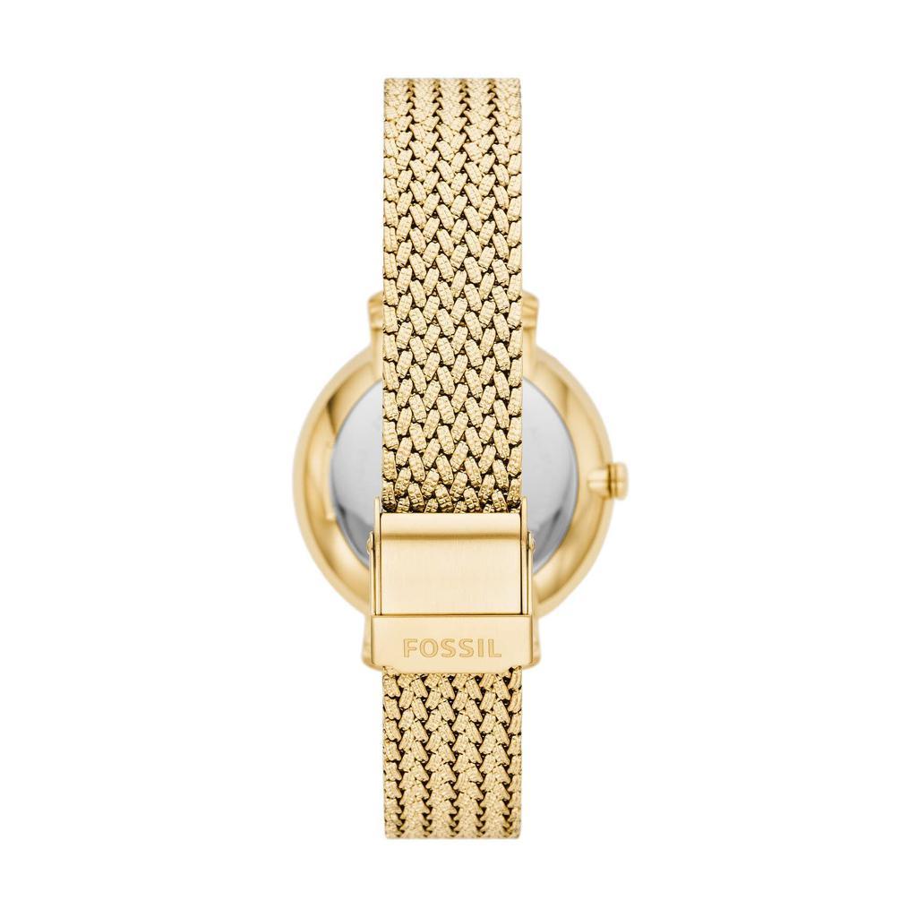 商品Fossil|Jacqueline Three Hand Stainless Steel Mesh Watch - ES5242,价格¥1043,第5张图片详细描述