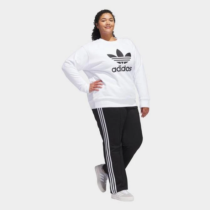 商品Adidas|Women's adidas Originals Trefoil Crewneck Sweatshirt (Plus Size),价格¥443,第3张图片详细描述
