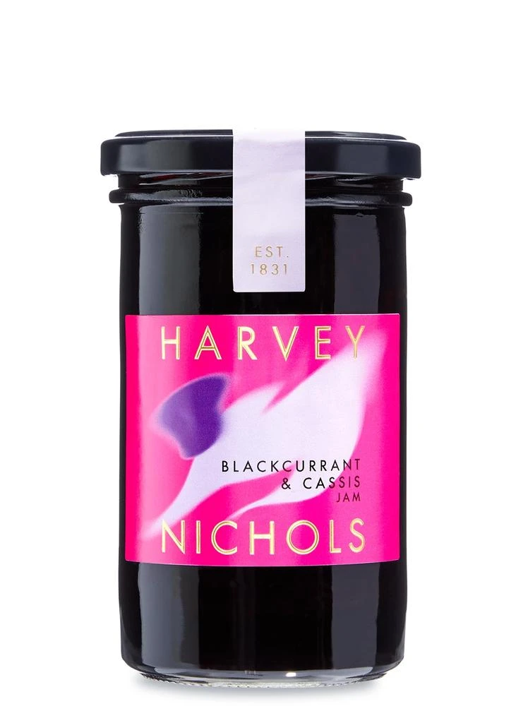 商品Harvey Nichols|Blackcurrant & Cassis Jam 240g,价格¥62,第1张图片