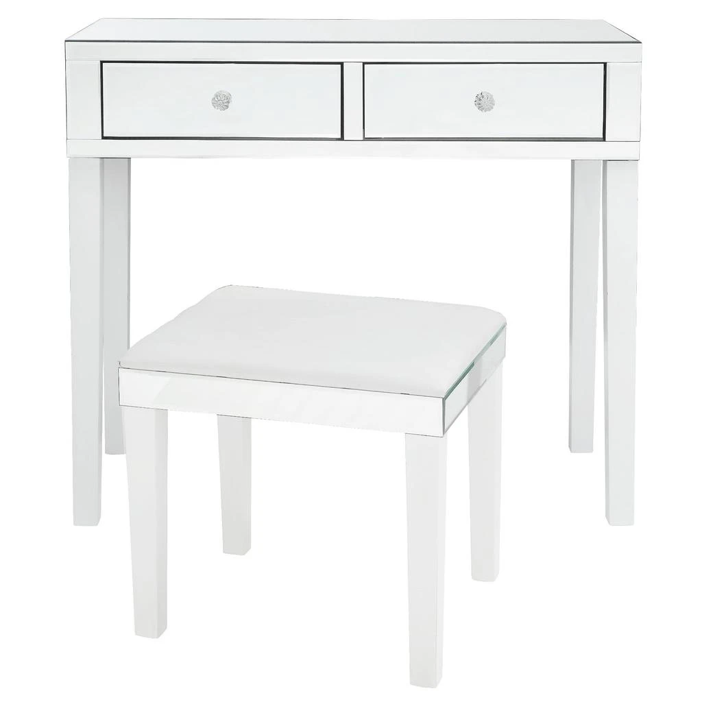 商品Inspired Home|Inspired Home Milano Vanity Table,价格¥1550,第3张图片详细描述