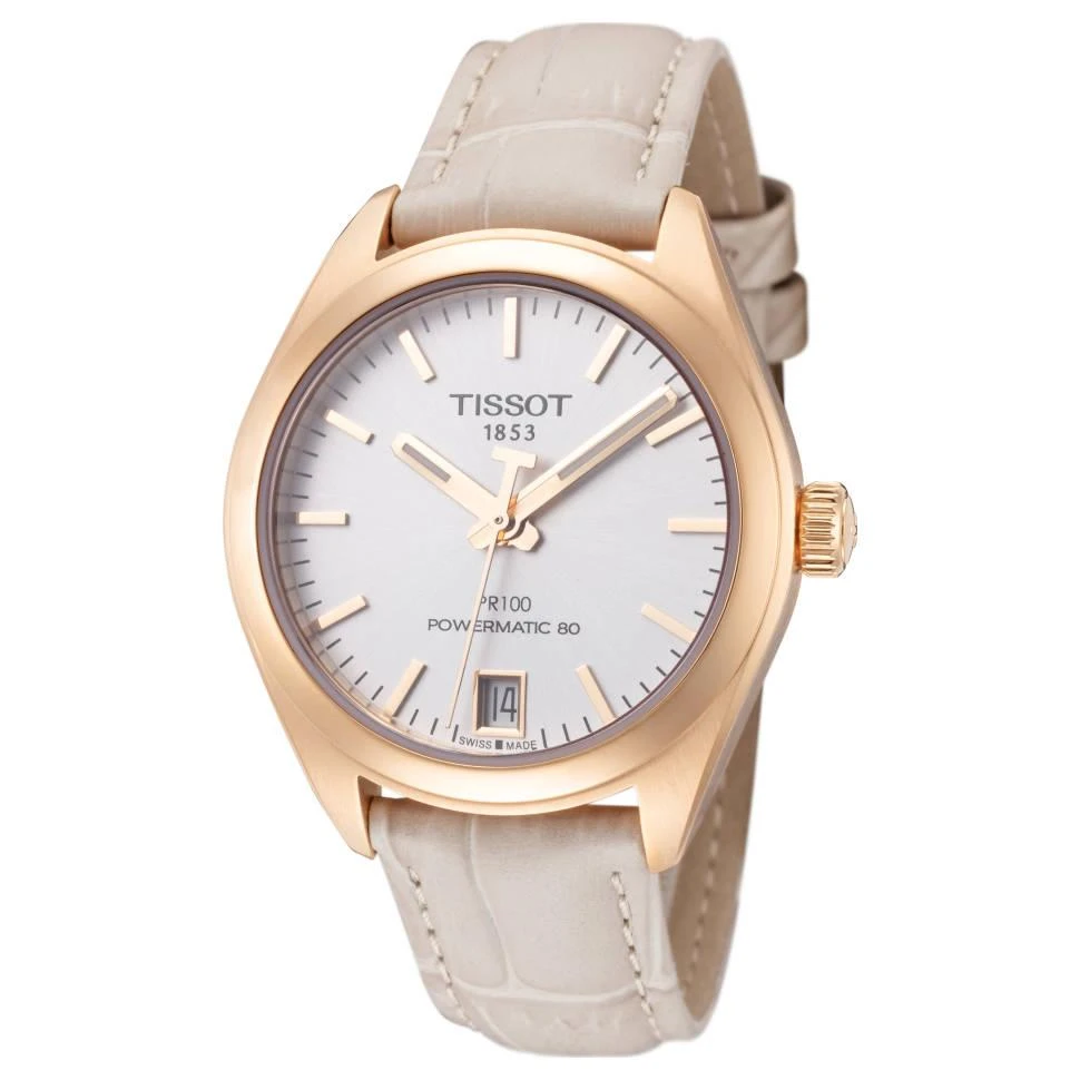 商品Tissot|女士自动机械机芯手表33mm,价格¥2241,第1张图片