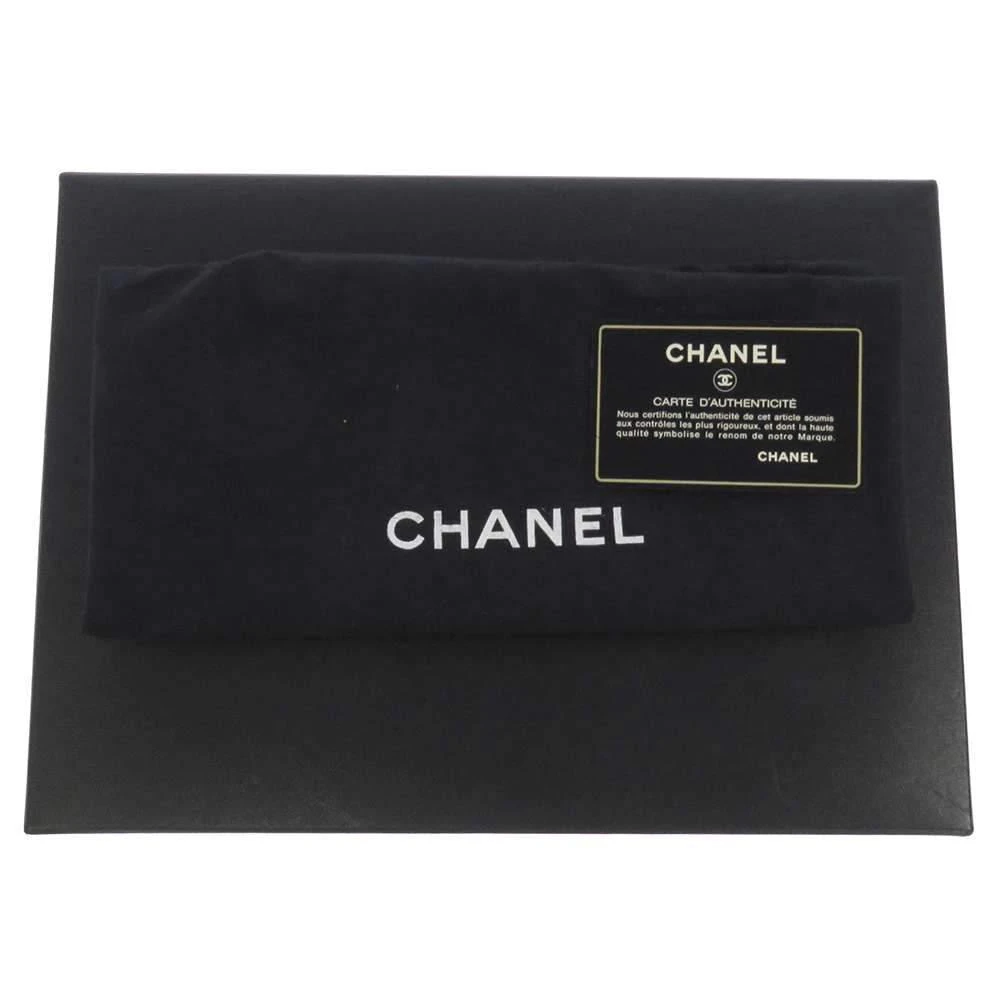 Chanel Black Quilted Lambskin Leather Medium Double Flap Shoulder Bag  商品