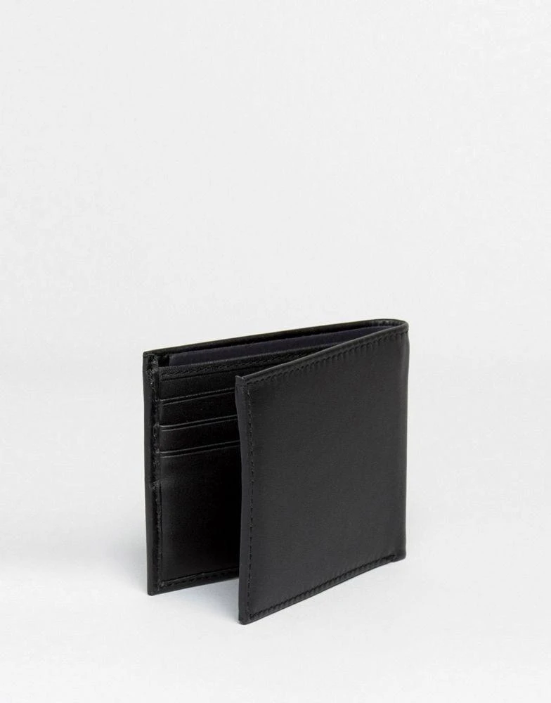 商品Tommy Hilfiger|Tommy Hilfiger Eton mini billfold leather wallet in black,价格¥520,第2张图片详细描述