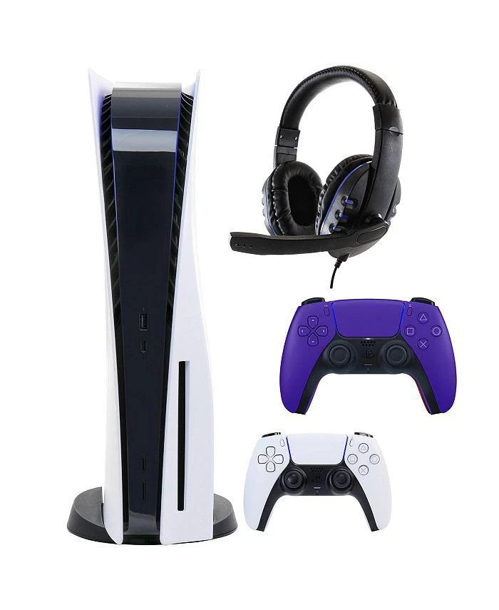 商品SONY|PS5 Core with Extra Purple Dualsense Controller and Universal Headset,价格¥6051,第1张图片