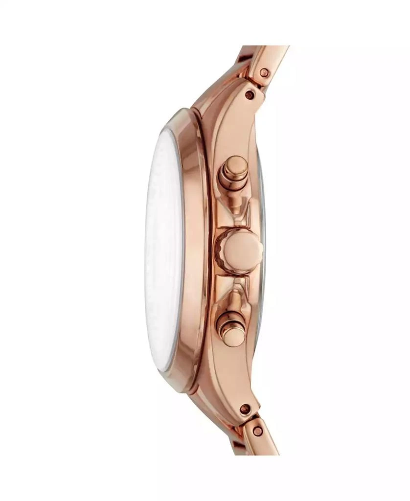 商品Fossil|Women's Modern Courier Chronograph Rose Gold Stainless Steel Watch 36mm,价格¥1409,第2张图片详细描述