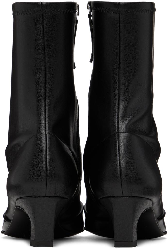 Black Heeled Boots商品第2张图片规格展示