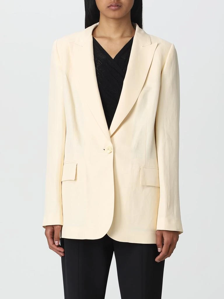 商品TWINSET|Twinset blazer in linen blend,价格¥2475,第1张图片
