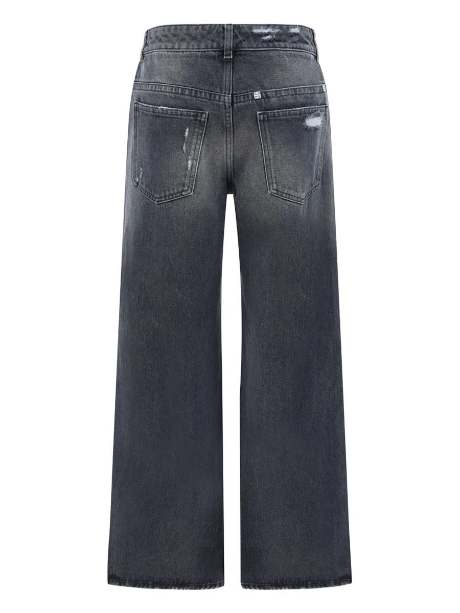 商品【商品预售7天】 Givenchy|Givenchy 女士牛仔裤 BW50WH5Y5N001 黑色,价格¥4138,第3张图片详细描述