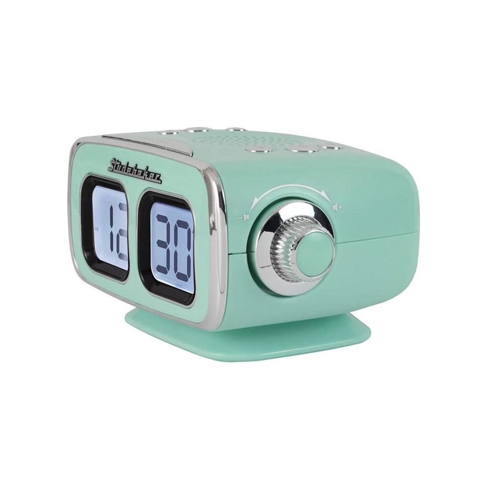 商品Studebaker|SB3500TE Roommate Retro Digital Bluetooth AM/FM Clock Radio,价格¥373,第3张图片详细描述