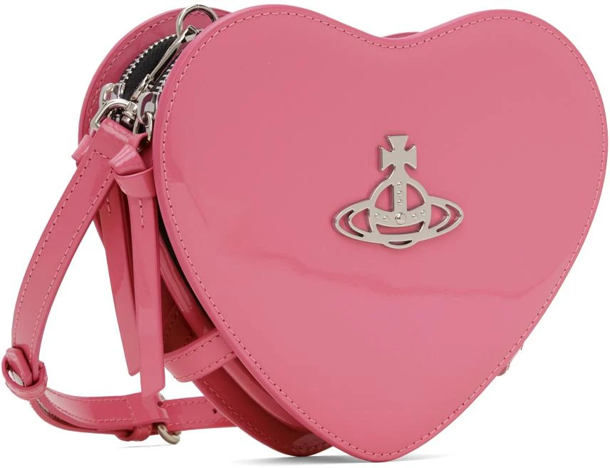 商品Vivienne Westwood|Pink Louise Heart Bag,价格¥2584,第2张图片详细描述