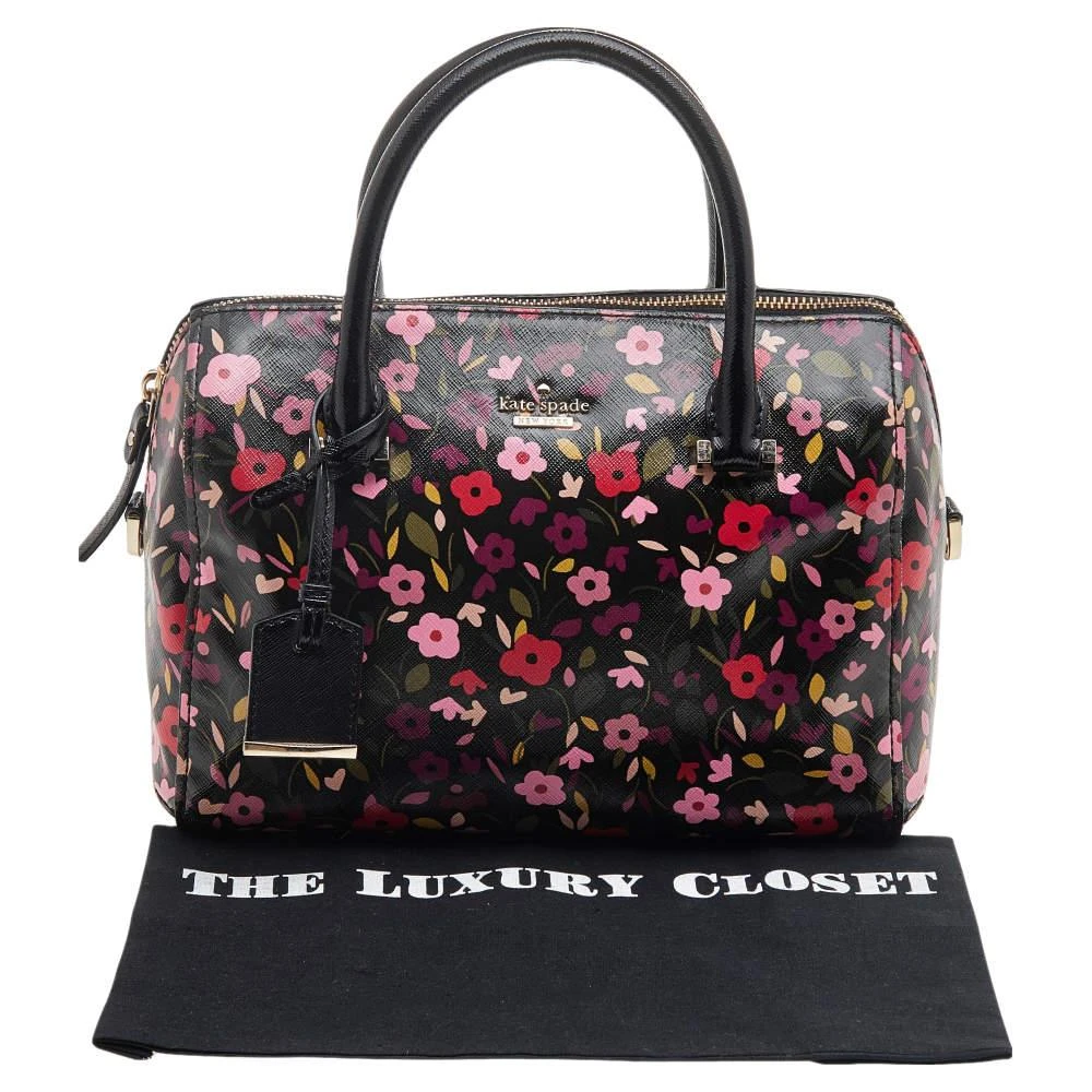Kate Spade Multicolor Floral Coated Canvas Cameron Street Lane Satchel 商品