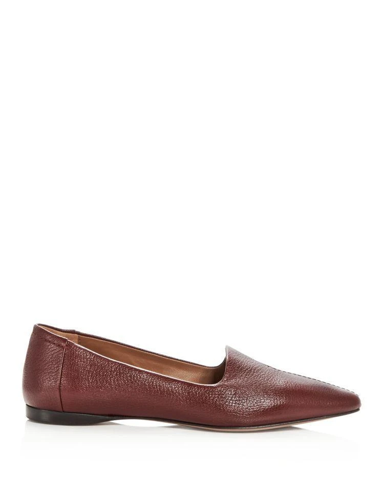 商品Giorgio Armani|Women's Capra Leather Pointed Toe Flats,价格¥2413,第2张图片详细描述