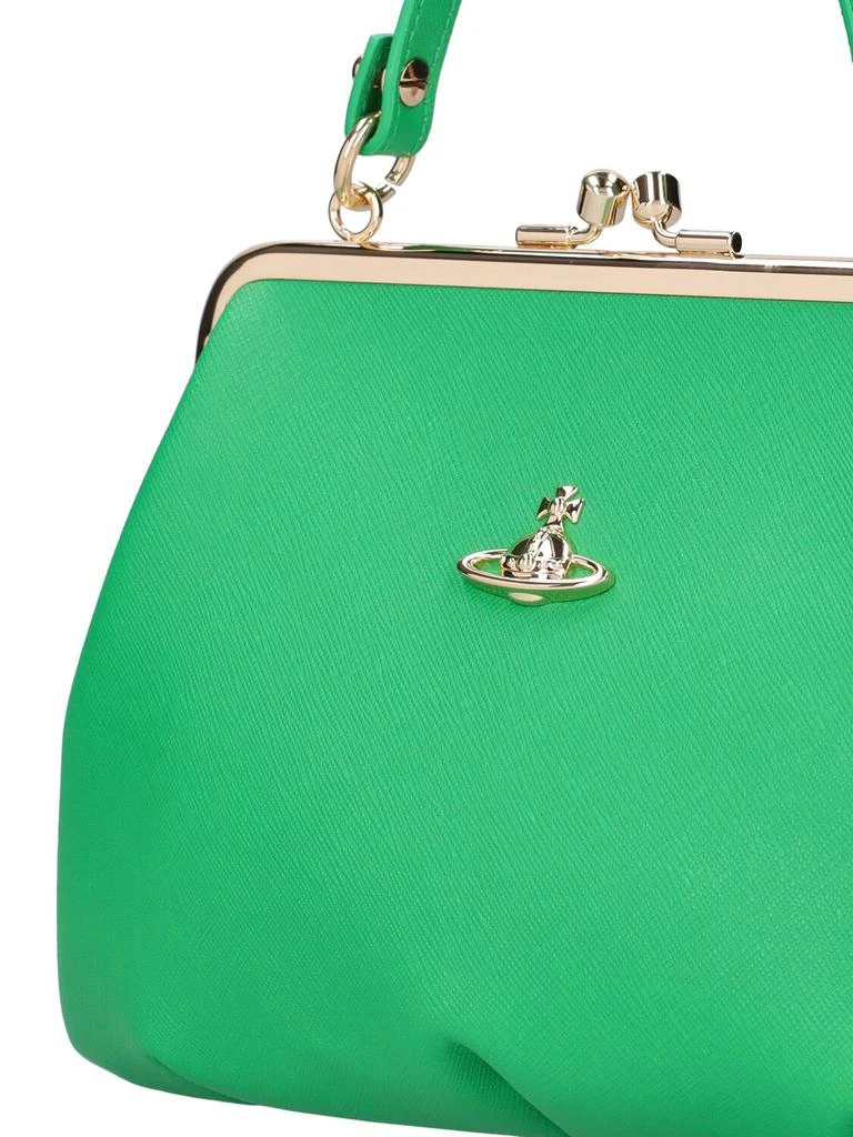 商品Vivienne Westwood|Granny Frame Leather Top Handle Bag,价格¥2508,第2张图片详细描述