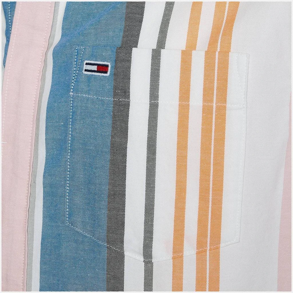 商品Tommy Jeans|Tommy Jeans Pastel Stripe Shirt,价格¥324,第4张图片详细描述