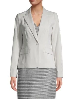 商品Karl Lagerfeld Paris|Single-Breasted Blazer,价格¥226,第1张图片