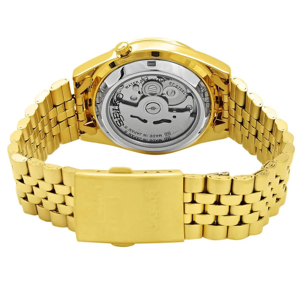 商品Seiko|5 Automatic Gold Dial Men's Watch SNKC36J1,价格¥1207,第3张图片详细描述