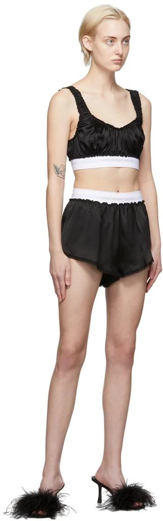 商品Alexander Wang|Black Negligee Shorts,价格¥519,第4张图片详细描述