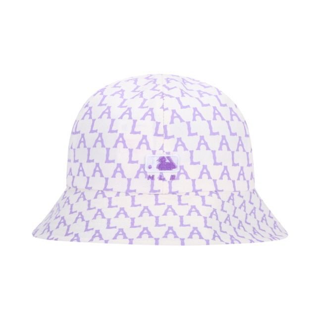 【享贝家】MLB 刺绣logo圆顶渔夫帽 白色32CPHA111-07V-57H商品第6张图片规格展示