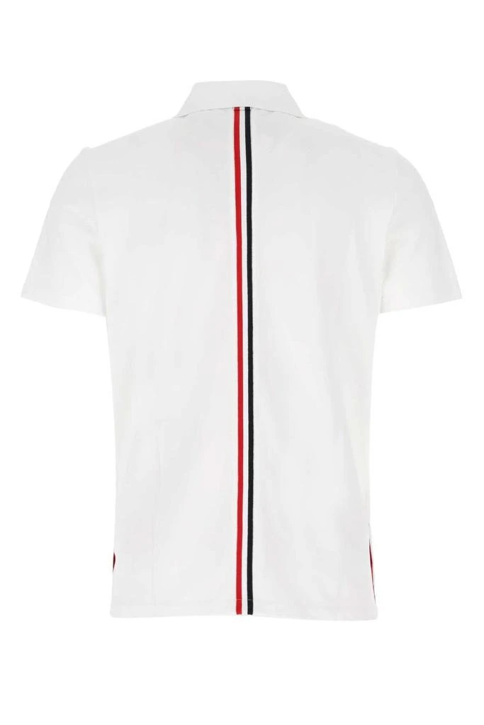 商品Thom Browne|Thom Browne RWB Stripe Polo Shirt,价格¥2411-¥3415,第2张图片详细描述
