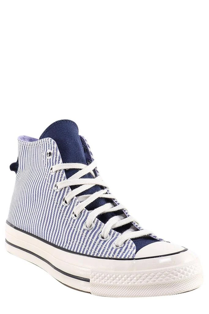 商品Converse|Converse Chuck 70 Striped High-Top Sneakers,价格¥617,第2张图片详细描述