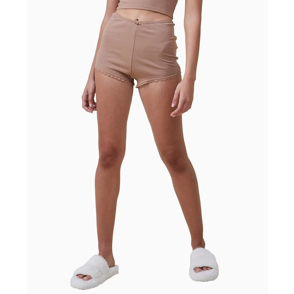 商品Cotton On|Women's Rib Lace Shorts,价格¥186,第1张图片