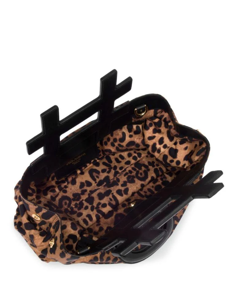 商品Dolce & Gabbana|Leopard-Print Satchel,价格¥4339,第2张图片详细描述