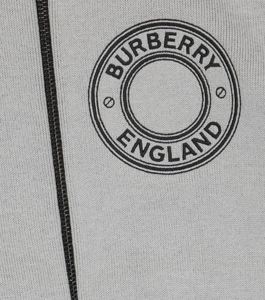 Logo棉质混纺针织棒球夹克商品第3张图片规格展示