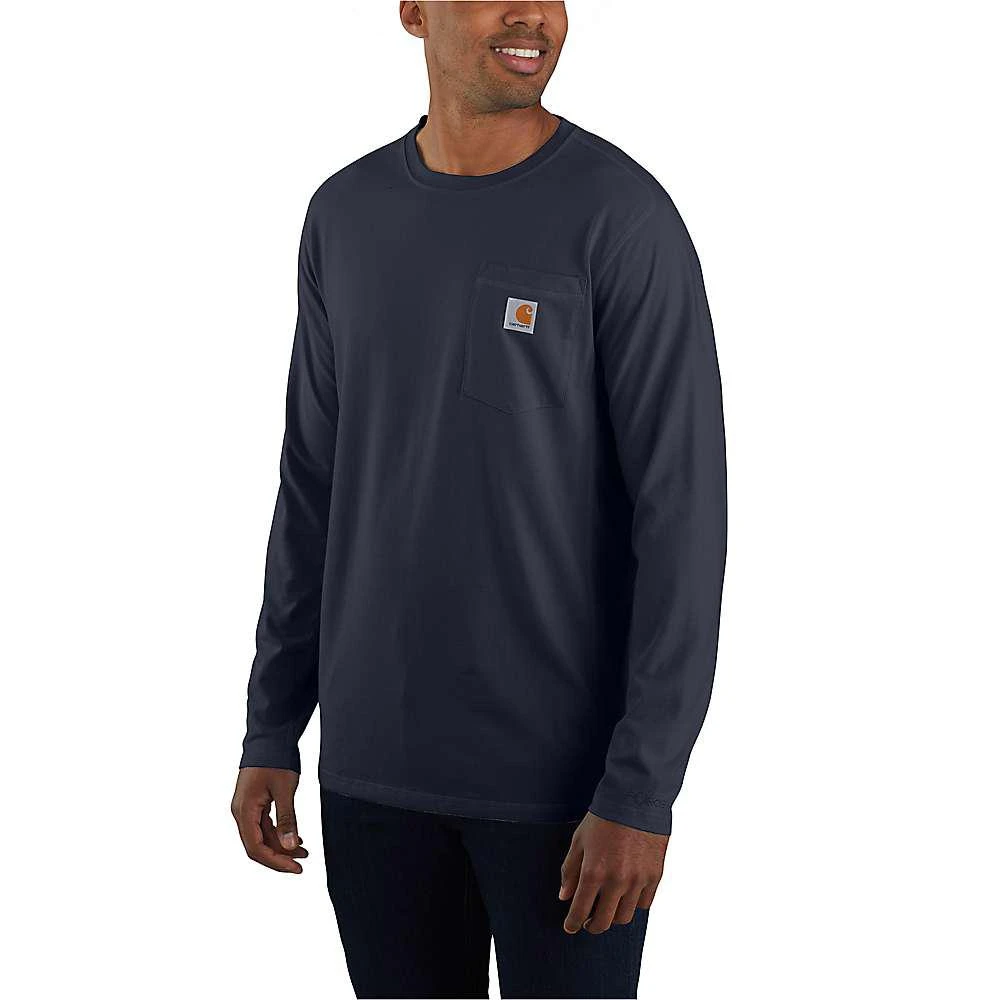 商品Carhartt|Carhartt Men's Force Relaxed Fit Midweight LS Pocket T-Shirt,价格¥289,第1张图片