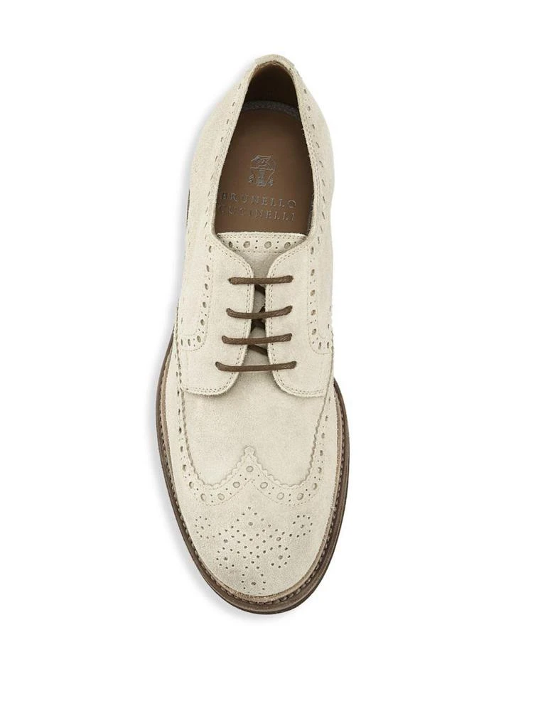 商品Brunello Cucinelli|Classic Suede Brogues,价格¥8805,第4张图片详细描述