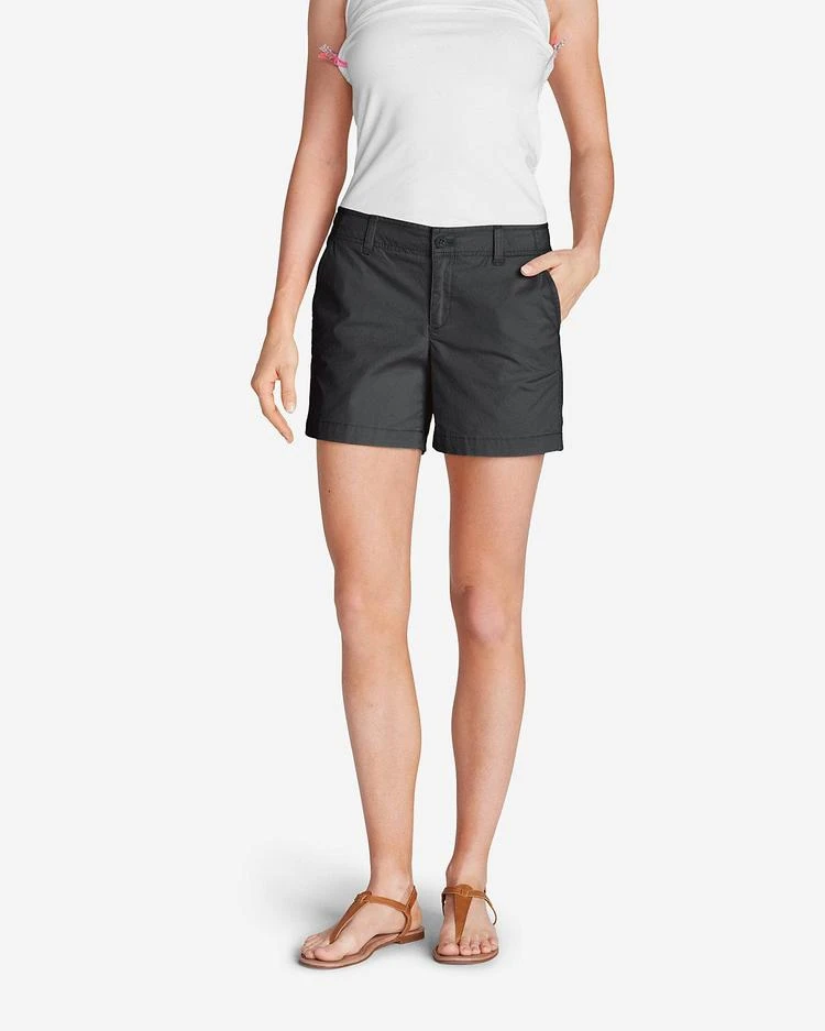 商品Eddie Bauer|Women's Willit Poplin Shorts - Solid,价格¥264,第5张图片详细描述