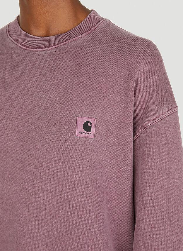 商品Carhartt WIP|W' Nelson Sweatshirt in Purple,价格¥452,第7张图片详细描述