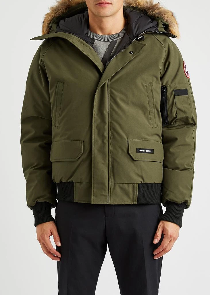 商品Canada Goose|Chilliwack fur-trimmed Arctic-Tech bomber jacket,价格¥10527,第2张图片详细描述