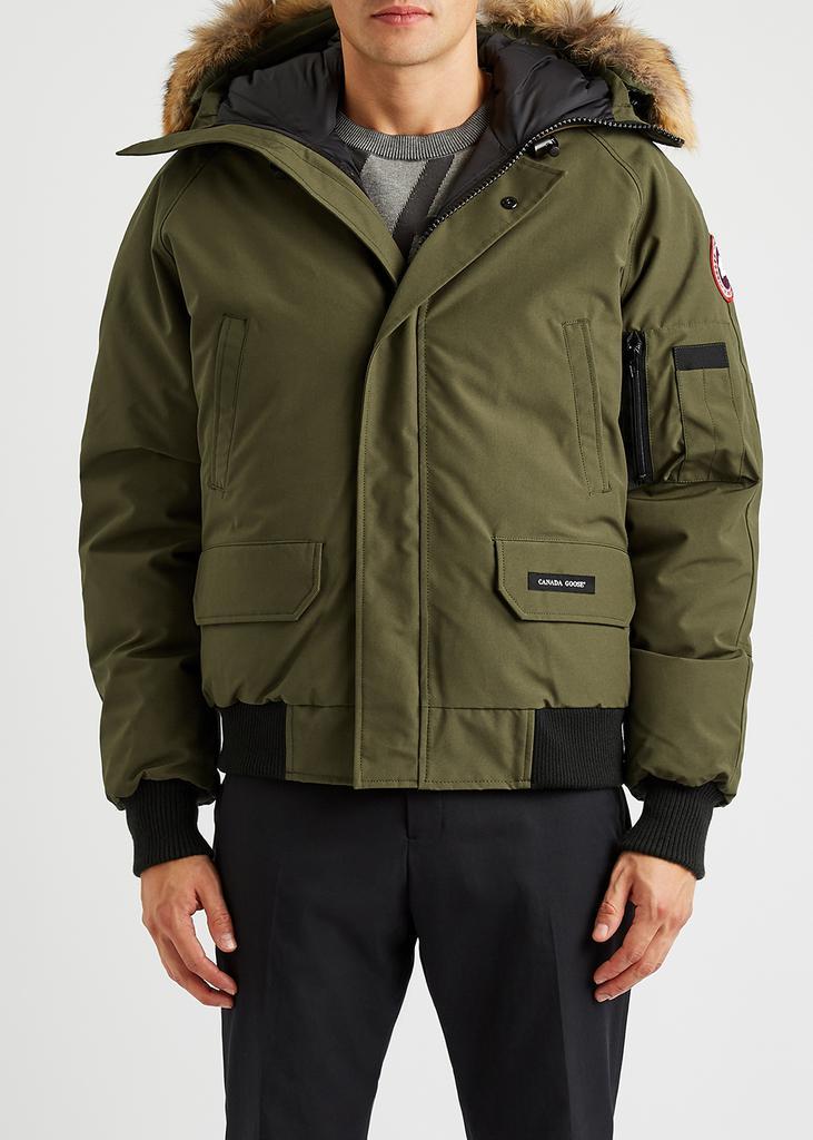 商品Canada Goose|Chilliwack fur-trimmed Arctic-Tech bomber jacket,价格¥9634,第4张图片详细描述