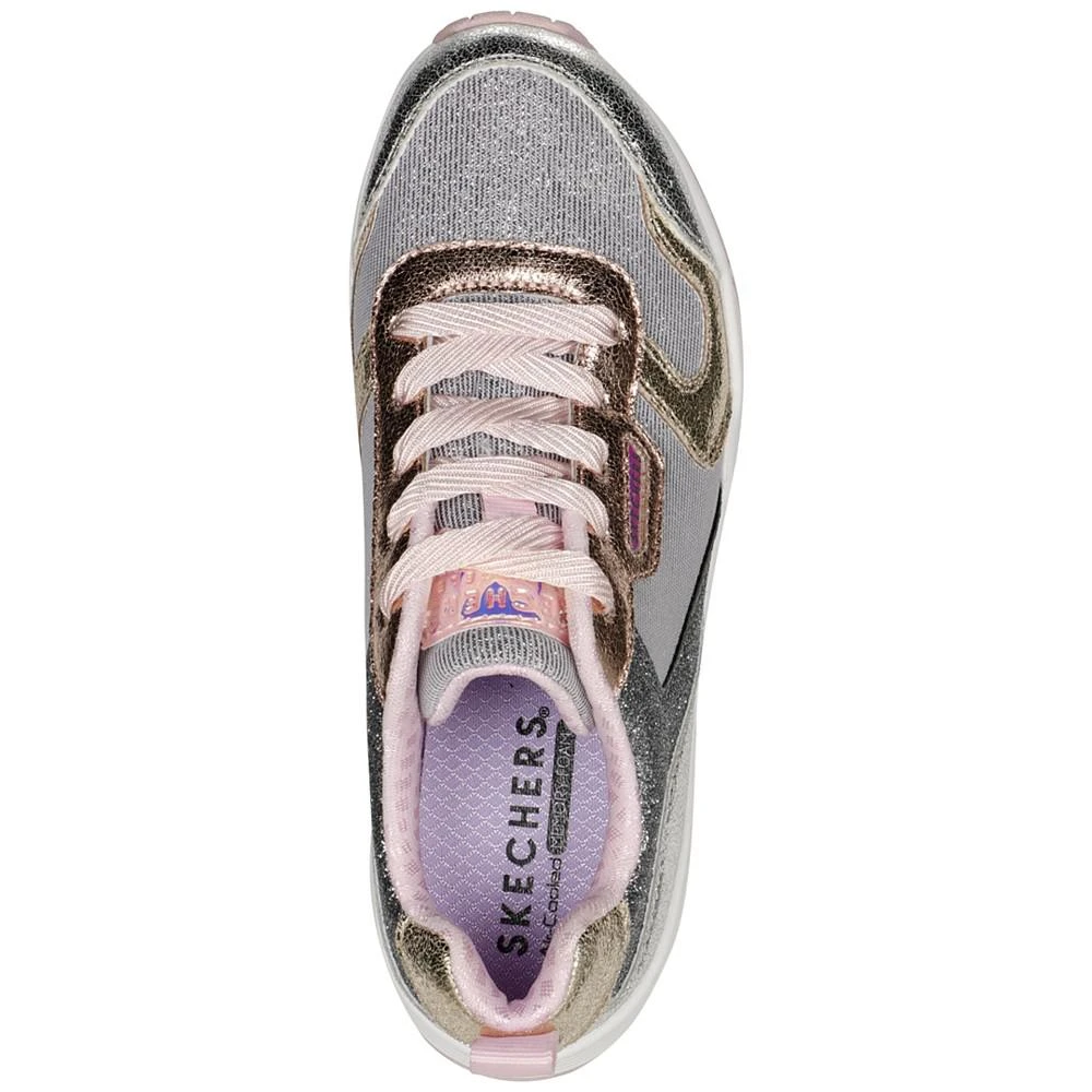 Big Girls Uno- Metallic Remix Casual Sneakers from Finish Line 商品