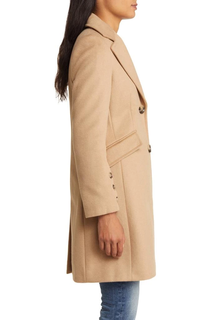 商品Sam Edelman|Wool Blend Notch Collar Coat,价格¥572,第3张图片详细描述