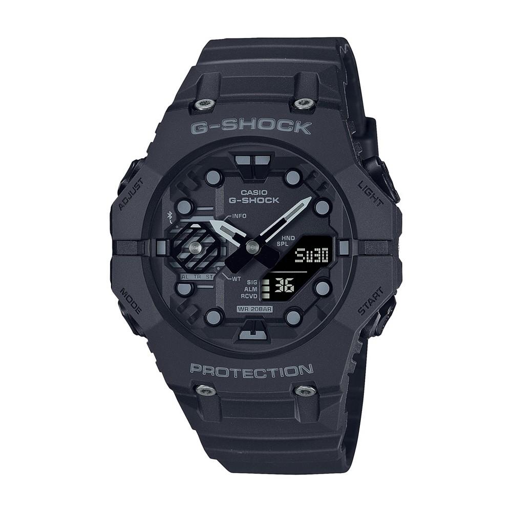 Men's Two Hand Quartz Black Resin Bluetooth Watch, 46.0mm GAB001-1A商品第1张图片规格展示