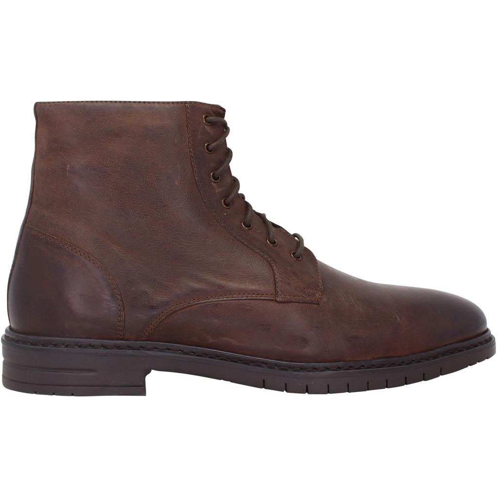 Steve Madden Chari Side Zip Boot Brown  P-CHARLI Men's商品第1张图片规格展示