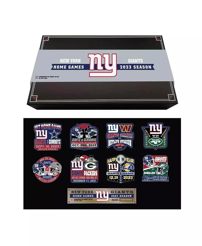 商品Mojo Licensing|New York Giants 2023-24 Game Day Pin Collector Set,价格¥748,第1张图片