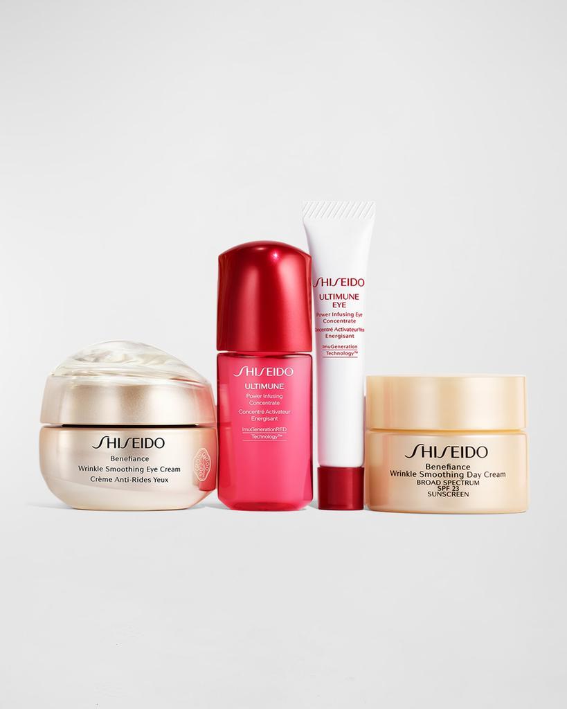 商品Shiseido|Limited Edition Benefiance Smooth Radiance Eye Care Set ($154 Value),价格¥477,第4张图片详细描述