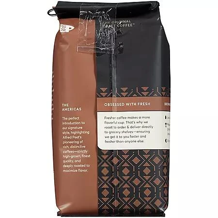 商品Peet's Coffee|皮爷 100％阿拉比卡咖啡粉 (32 oz.) ,价格¥125,第2张图片详细描述