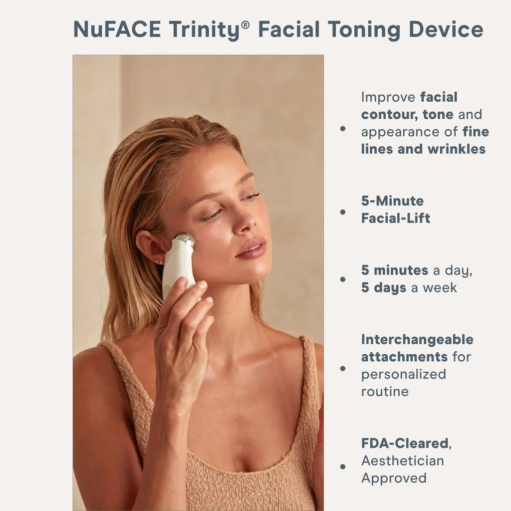 商品NuFace|NuFACE Trinity Starter Kit,价格¥2626,第3张图片详细描述