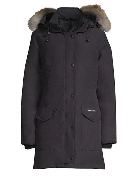 Trillium Coyote Fur-Trim Down Parka 女款羽绒服 商品