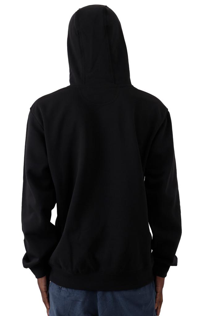 (K288) MW Signature Sleeve Logo Pullover Hoodie - Black商品第3张图片规格展示