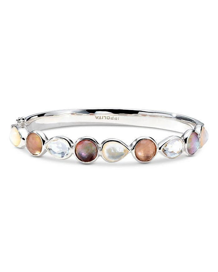 商品Ippolita|Sterling Silver 925 Rock Candy® Multi Stone Hinged Bangle Bracelet,价格¥6013,第2张图片详细描述