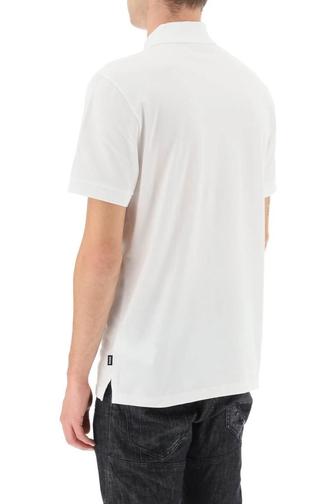 商品Hugo Boss|Boss organic cotton polo shirt,价格¥455,第3张图片详细描述