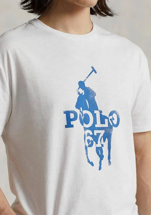商品Ralph Lauren|Ralph Lauren Classic Fit Big Pony Logo T Shirt,价格¥180,第3张图片详细描述