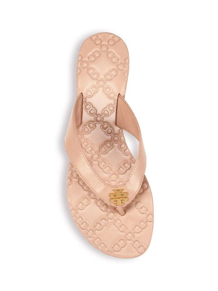 商品Tory Burch|Tory Burch - Monroe Leather Thong Sandals,价格¥777,第5张图片详细描述