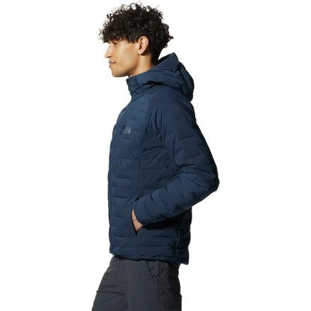 商品Mountain Hardwear|StretchDown Hooded Jacket - Men's,价格¥1001,第3张图片详细描述