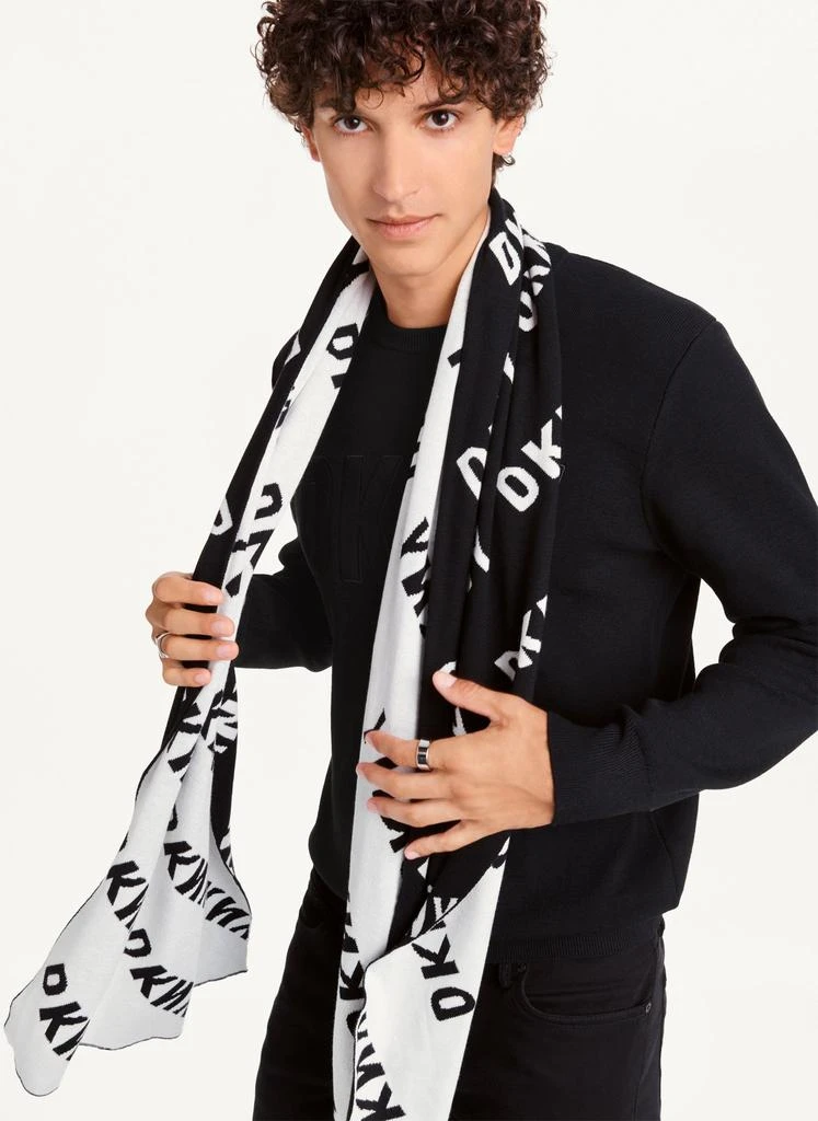 商品DKNY|Allover Logo Scarf,价格¥449,第1张图片